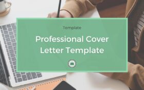 Professional Cover Letter Template