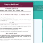 An ATS resume template - Job Search Journey