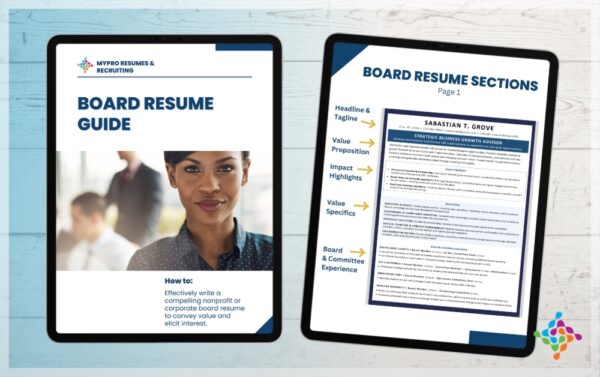 Board resume guide